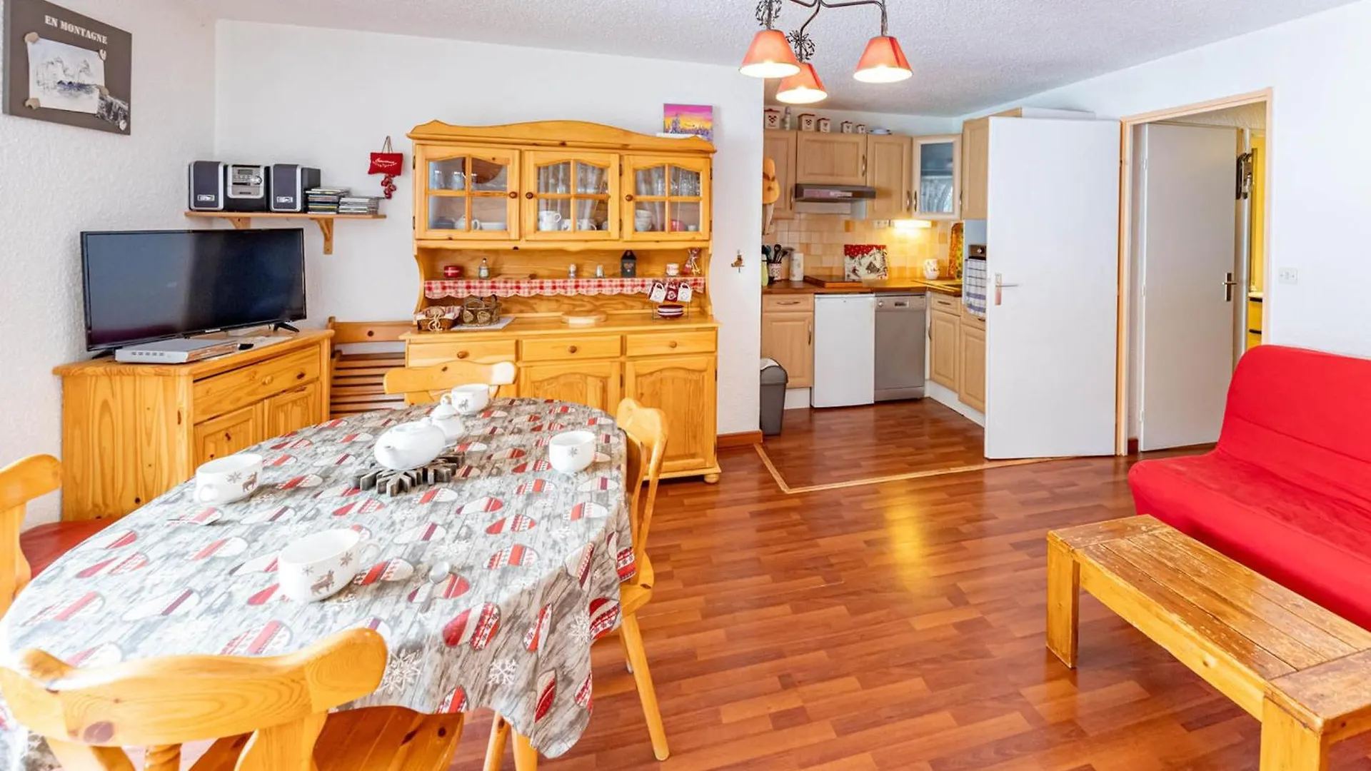 Appartement Confort 6 Pers, Pied Des Pistes, Cuisine Equipee - Fr-1-807-86 Saint-Francois-Longchamp